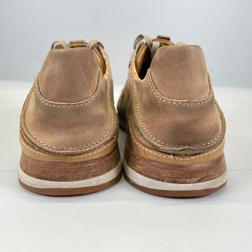 Olukai HUAKA'I LI Shoes Mens Size 11 Brown Nubuck Lace Up Casual Sneakers